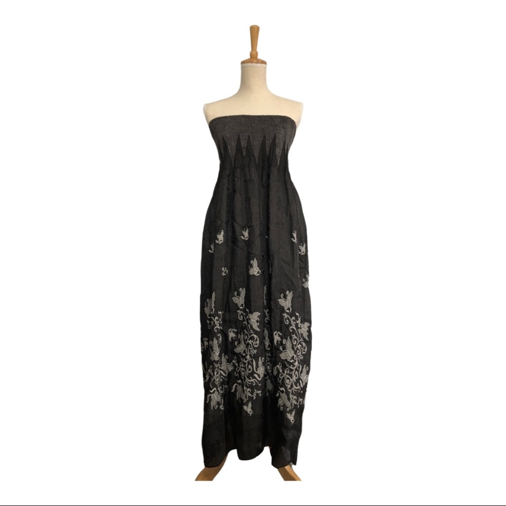 Strapless Maxi Dress